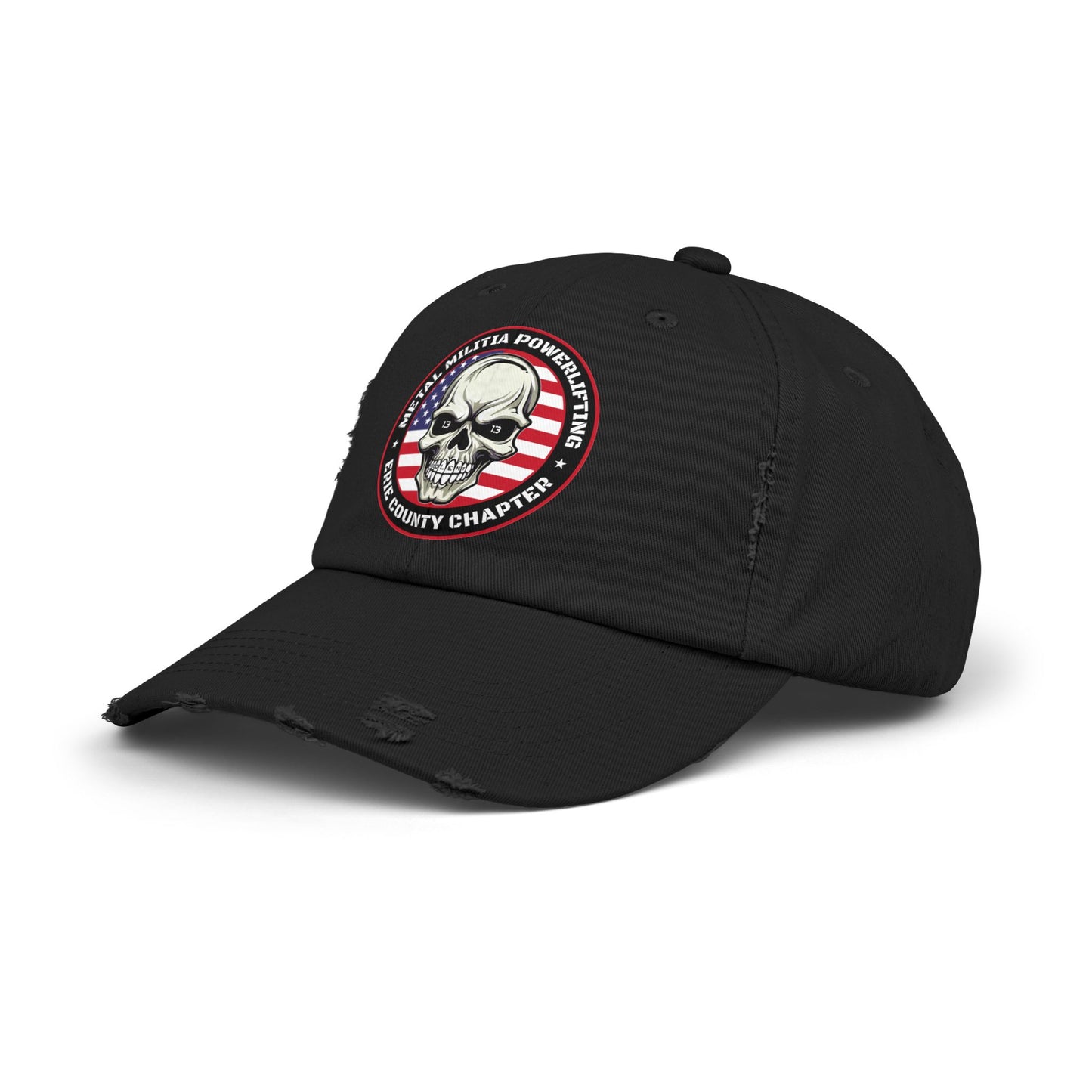 Erie County Metal Militia Distressed Cap