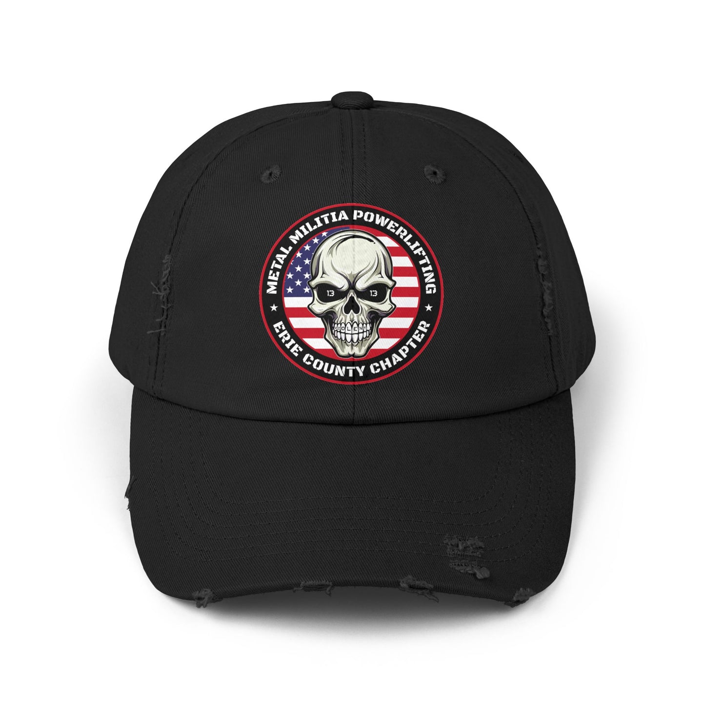 Erie County Metal Militia Distressed Cap