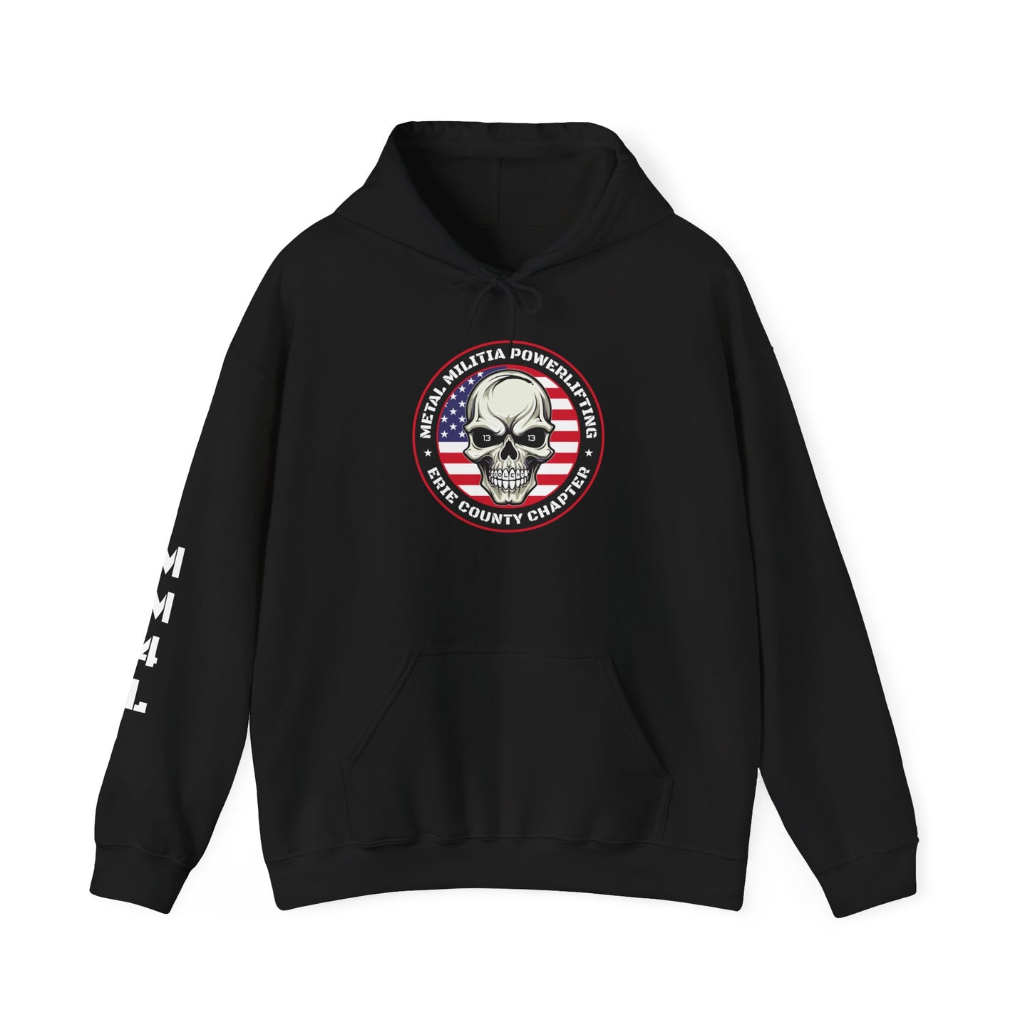 Erie County Metal Militia Pullover Hoodie